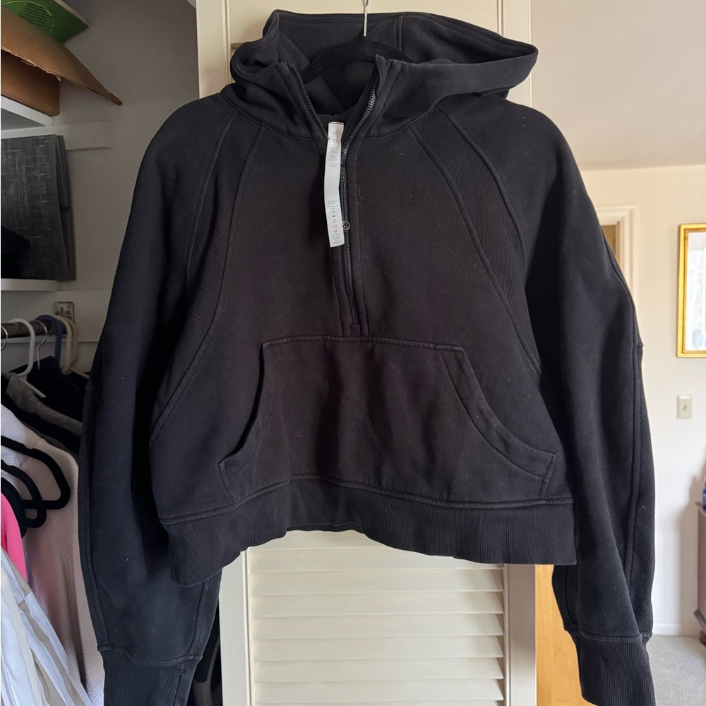 lululemon athletica scuba oversized half-zip hoodie